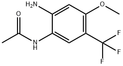 N-(2-amino-4-methoxy-5-(trifluoromethyl)phenyl)acetamide Structure