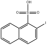 2-Iodonaphthalene-1-sulfonic acid Structure
