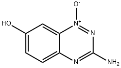 3-AMINO-7-HYDROXYBENZO[E][1,2,4]트리아진1-옥사이드 구조식 이미지