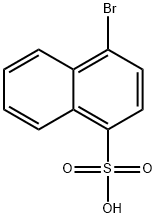 4-Bromonaphthalene-1-sulfonic acid 구조식 이미지