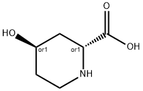 (2R,4S)-4-hydroxypiperidine-2-carboxylic acid Structure