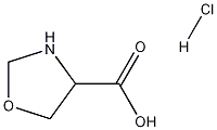 옥사졸리딘-4-카르복실산염산염 구조식 이미지