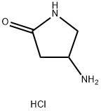 4-aminopyrrolidin-2-one hydrochloride Structure