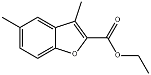 Ethyl 3,5-dimethylbenzofuran-2-carboxylate 구조식 이미지