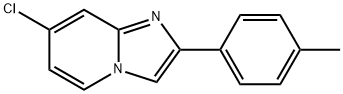 7-Chloro-2-(4-methylphenyl)-imidazo[1,2-a]pyridine Structure