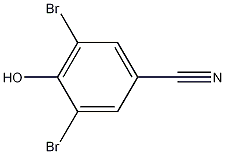 3,5-Dibromo-4-hydroxybenzonitrile Structure