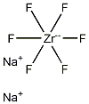 Disodium hexafluorozirconate 구조식 이미지