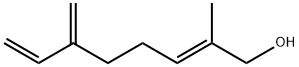 (E)-2-Methyl-6-methylene-2,7-octadien-1-ol Structure