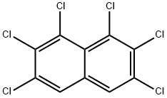 1,2,3,6,7,8-HEXACHLORONAPHTHALENE Structure