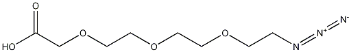 11-азидо-3,6,9-триоксаундекановая кислота структурированное изображение