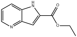 1H-Pyrrolo[3,2-b]pyridine-2-carboxylic acid ethyl ester Structure