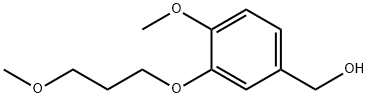 4-Methoxy-3-(3-methoxypropoxy)benzenemethanol 구조식 이미지