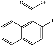 2-Iodonaphthalene-1-carboxylic acid Structure