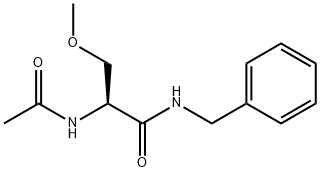 (S)-2-Acetamido-N-benzyl-3-methoxypropanamide Structure