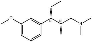 (베타R,감마R)-감마-에틸-3-메톡시-N,N,베타-트리메틸벤젠프로판아민 구조식 이미지