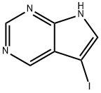 5-Iodo-7H-pyrrolo[2,3-d]pyrimidine Structure