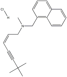 cis-Terbinafine Hydrochloride Structure