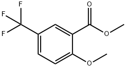 Methyl2-methoxy-5-(trifluoromethyl)benzoate 구조식 이미지