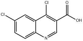 4,6-Dichloroquinoline-3-carboxylic acid Structure