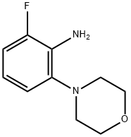 2-플루오로-6-모폴리노아닐린 구조식 이미지