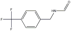 N-[[4-(트리플루오로메틸)페닐]메틸]-포름아미드 구조식 이미지