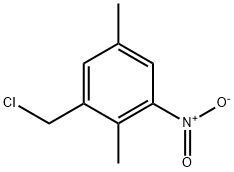 1-(클로로메틸)-2,5-디메틸-3-니트로벤젠 구조식 이미지
