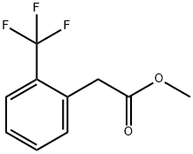 2-(Trifluoromethyl)-benzeneacetic acid methyl ester Structure