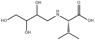 N-(2,3,4-Trihydroxybutyl)-L-valine Structure