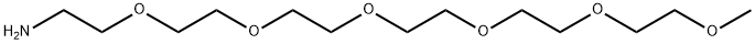 2,5,8,11,14,17-Hexaoxanonadecan-19-amine Structure
