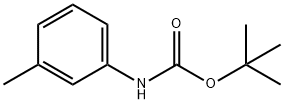 tert-butyl m-tolylcarbamate Structure