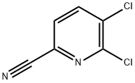 2-Cyano-5,6-dichloropyridine Structure