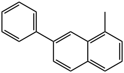 1-Methyl-7-phenylnaphthalene Structure