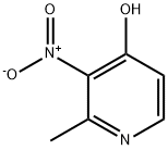 4-하이드록시-2-메틸-3-니트로피리딘 구조식 이미지
