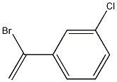 1-(1-Bromovinyl)-3-chlorobenzene Structure