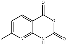7-methyl-1H-pyrido[2,3-d][1,3]oxazine-2,4-dione 구조식 이미지