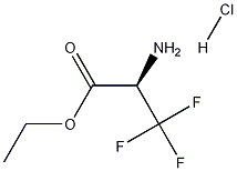 3,3,3-Trifluoroalanine ethyl ester hydrochloride Structure