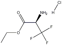 3,3,3-Trifluoroalanine ethyl ester hydrochloride 구조식 이미지