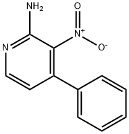 2-아미노-3-니트로-4-페닐피리딘 구조식 이미지