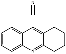 9-Acridinecarbonitrile, 1,2,3,4-tetrahydro- Structure