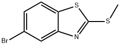 5-브로모-2-(메틸티오)벤조[d]티아졸 구조식 이미지