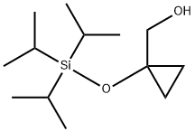 1-(Triisopropylsilyloxy)cyclopropylmethanol Structure