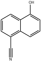 1-Cyano-5-hydroxynaphthalene Structure