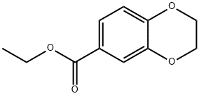 에틸2,3-디히드로벤조[b][1,4]디옥신-6-카르복실레이트 구조식 이미지