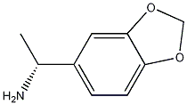 1,3-벤조디옥솔-5-메탄아민,.알파.-메틸-,(.알파.R)- 구조식 이미지