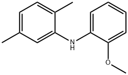 N-(2-메톡시페닐)-2,5-디메틸아닐린 구조식 이미지