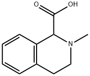 2-메틸-1,2,3,4-테트라히드로이소퀴놀린-1-카르복실산 구조식 이미지