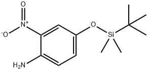 4-(tert-부틸디메틸실릴)옥시-2-니트로아닐린 구조식 이미지
