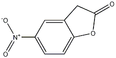 5-Nitro-1-benzofuran-2(3H)-one Structure