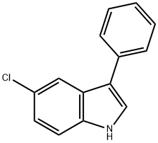 5-Chloro-3-phenyl-1H-indole Structure