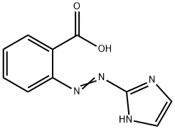 2-(2'-Imidazolylazo)benzoic acid Structure